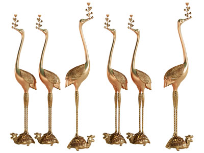 新中式仙鹤雕塑雕刻3d模型 新中式仙鹤雕塑雕刻