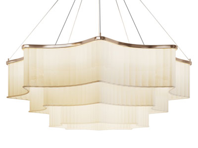 现代轻奢多边形吊灯