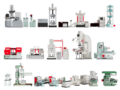现代机床工业设备3d模型 现代机床工业设备
