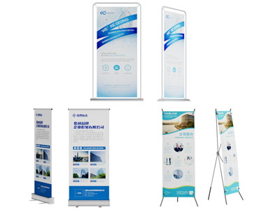 现代海报、广告牌、易拉宝3d模型 现代海报、广告牌、易拉宝