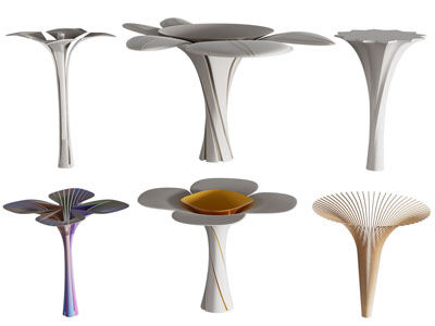 现代装饰柱子、异形柱、造柱子3d模型 现代装饰柱子、异形柱、造柱子