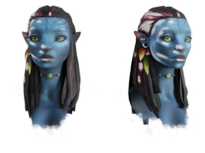 现代阿凡达小精灵游戏影视角色