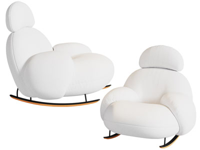 现代躺椅、摇椅