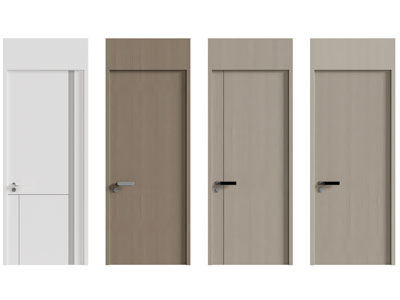 现代实木平开门