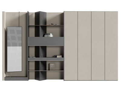 现代装饰衣柜3d模型 现代装饰衣柜