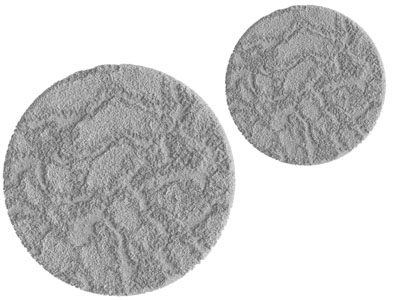 现代圆形毛绒地毯3d模型 现代圆形毛绒地毯