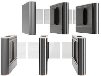 现代安检门、摆闸、闸机、道闸、入闸