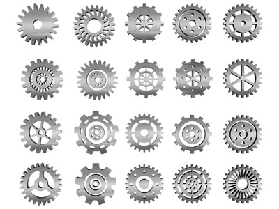 工业风loft齿轮墙饰挂件