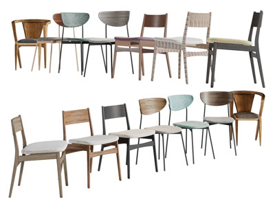 现代休闲椅子、餐椅