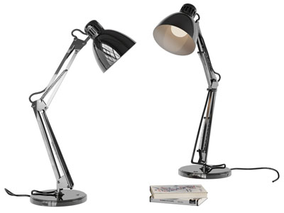 工业风loft金属可调节台灯