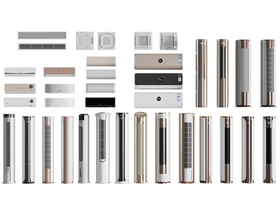 现代空调 出风口3d模型 现代空调 出风口