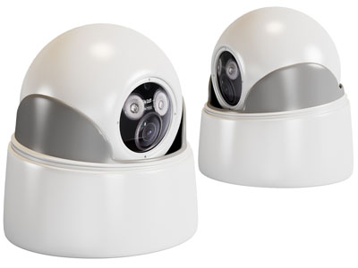 现代60°无死角监控摄像头3d模型 现代60°无死角监控摄像头