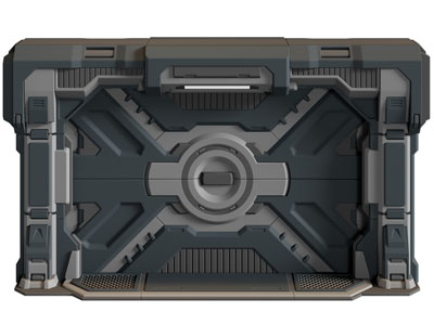 现代科技感大门