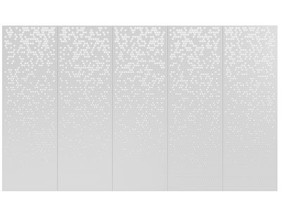 现代穿孔板、铝扣板、护墙板