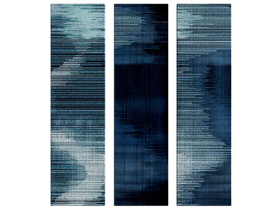 现代长方形地毯3d模型 现代长方形地毯