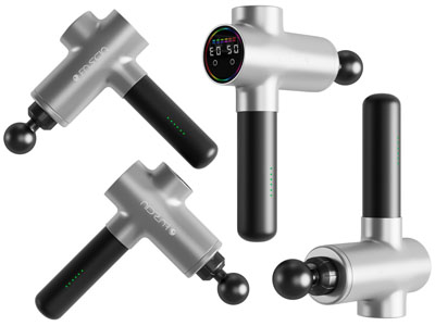 现代筋膜枪、按摩枪3d模型 现代筋膜枪、按摩枪