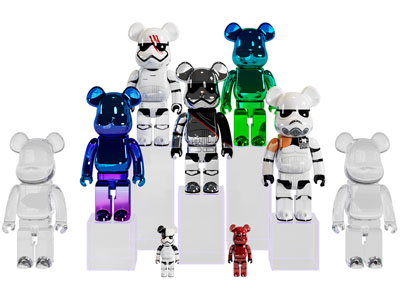 现代暴力熊雕塑雕刻摆件组合