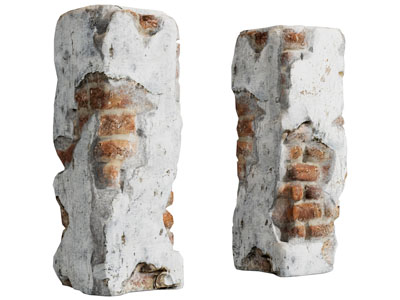 现代斑驳破旧水泥柱、混凝土柱子3d模型 现代斑驳破旧水泥柱、混凝土柱子