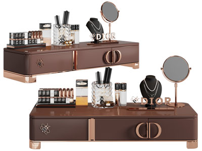 现代化妆品展台展柜