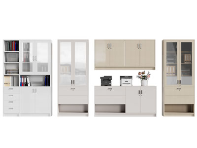 现代办公文件收纳柜