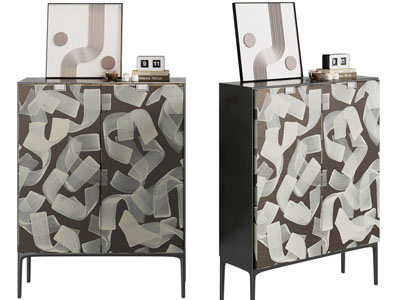 现代玄关柜 边柜