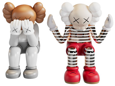 现代Kaws公仔雕塑雕刻摆件3d模型 现代Kaws公仔雕塑雕刻摆件