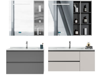 现代洗手台 镜柜 浴室柜