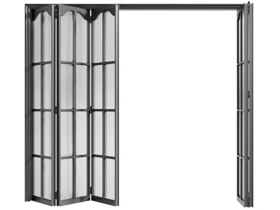 法式玻璃折叠推拉门