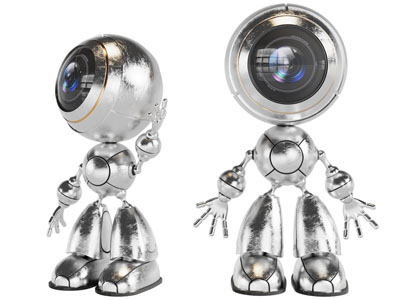 现代智能机器人3d模型 现代智能机器人