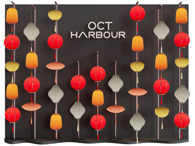 新中式灯笼美陈