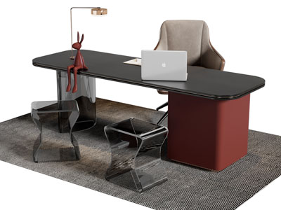 现代书桌椅组合