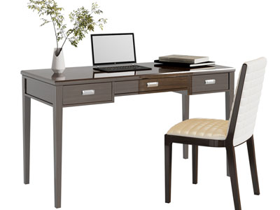 现代书桌椅组合