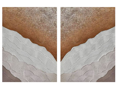 侘寂风装饰挂画3d模型 侘寂风装饰挂画