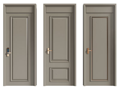 美式单扇入户平开门