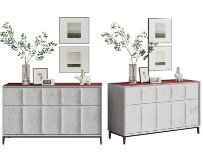 现代玄关柜 边柜