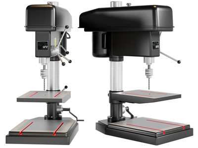现代台钻 工业设备3d模型 现代台钻 工业设备