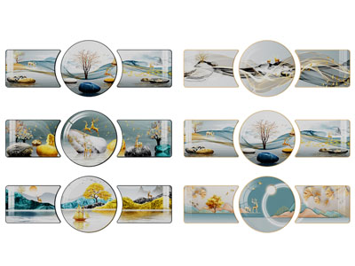 新中式墙饰挂件