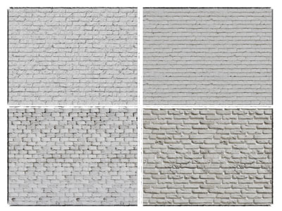 现代文化石背景墙3d模型 现代文化石背景墙