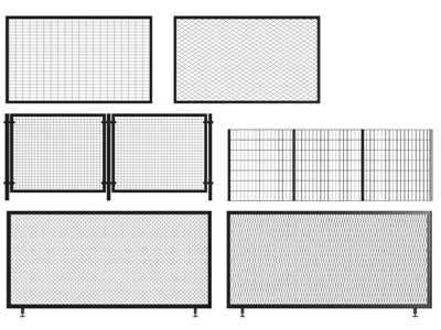 工业风loft金属网隔断 围栏 防护网 铁丝网3d模型 工业风loft金属网隔断 围栏 防护网 铁丝网