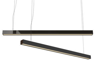 现代一字办公吊灯