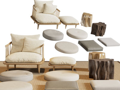 现代休闲椅子 蒲团 坐垫