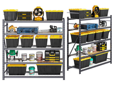 现代五金工具箱收纳置物架
