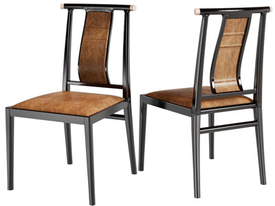 新中式休闲椅子 餐椅