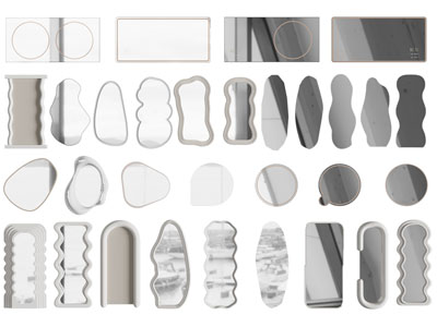 现代装饰镜子 穿衣镜