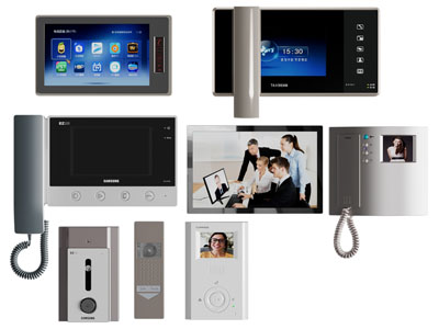 现代可视电话 门禁 对讲机 门铃3d模型 现代可视电话 门禁 对讲机 门铃