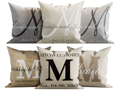 现代方形抱枕靠垫