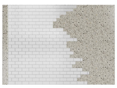 现代文化石背景墙3d模型 现代文化石背景墙