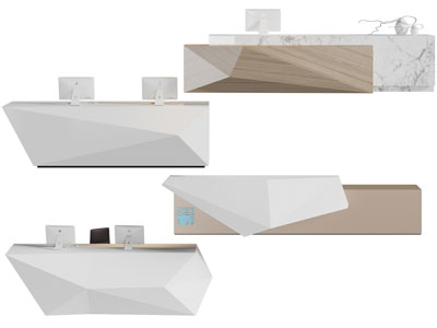 现代前台接待台