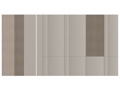 现代装饰栅格的背景墙3d模型 现代装饰栅格的背景墙