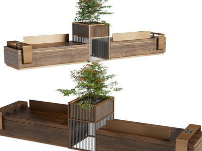 新中式公共椅子 造椅子 园林小品